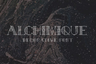 Alchimique: A Bold Display Font for Impactful Brand Campaigns