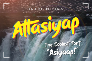 Attasiyap: The Display Font That Elevates Your Creative Campaigns