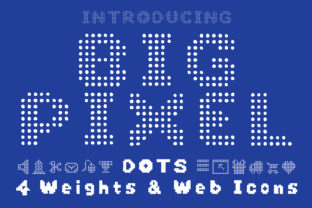 Big Pixel Dot: A Bold Display Font for Creative Projects