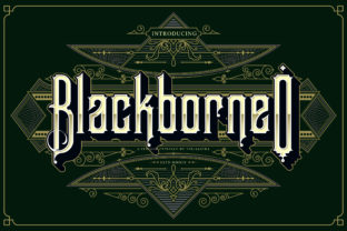 BlackBorneo: A Bold Display Font for Modern Web Design