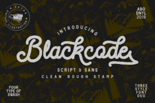 Blackcode Display Font for Web Design and Branding