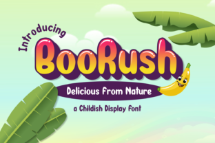 BooRush: The Playful Display Font That Boosts Campaign Impact