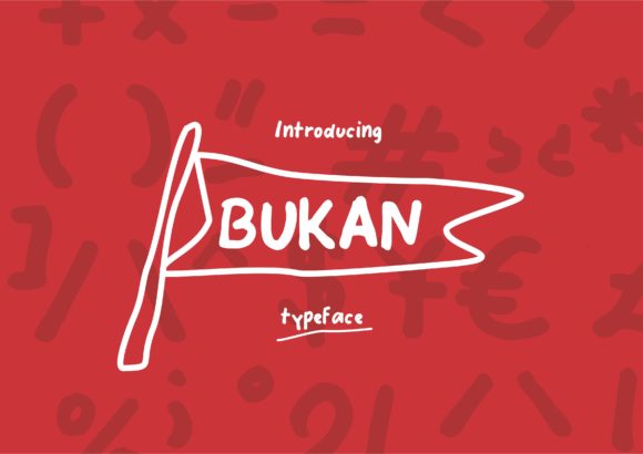 Bukan: A Playful Handwritten Font for Modern Branding