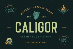 Caligor: A Display Font That Elevates Handmade Creations