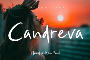 Candreva: A Charming Display Font for Handmade Creations