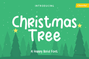 Christmas Tree Font for Holiday-Themed Branding and Campaigns