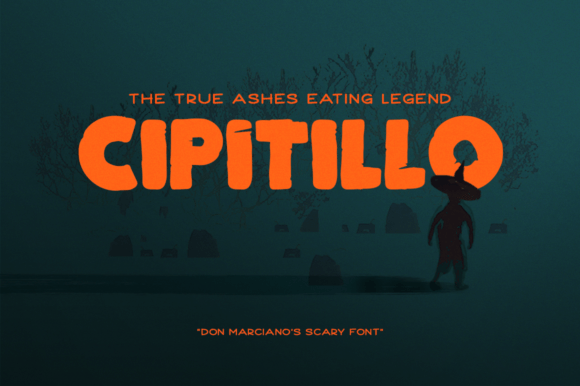 Cipitillo: A Spooky Display Font for Editorial Design