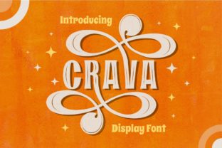 Crava: A Vintage-Inspired Display Font with Modern Charm