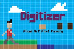 Digitizer Family: A Modern Display Font for Contemporary Design