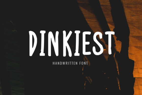 Dinkiest: A Whimsical Display Font for Bold Editorial Design