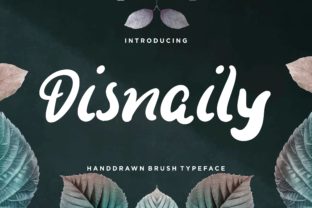 Disnaily: The Sweet Display Font That Elevates Campaign Design