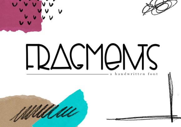 Fragments Font: A Whimsical Display Type for Creative Projects