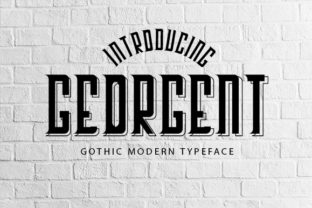 Georgent Display Font for Bold Web Design
