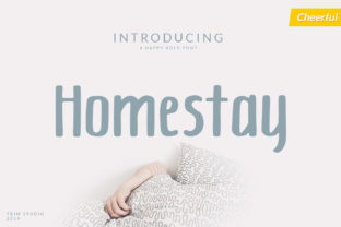 Homestay: The Bold Font That Elevates Your Creative Campaigns
