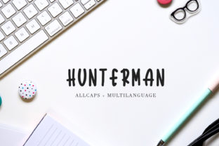 Hunterman Font for Playful Branding and Eye-Catching Campaigns