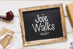 Joie Walks: A Whimsical Font for Polished Branding