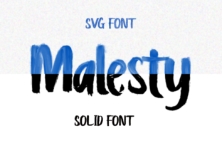 Malesty: A Bold Display Font for Branding and Marketing