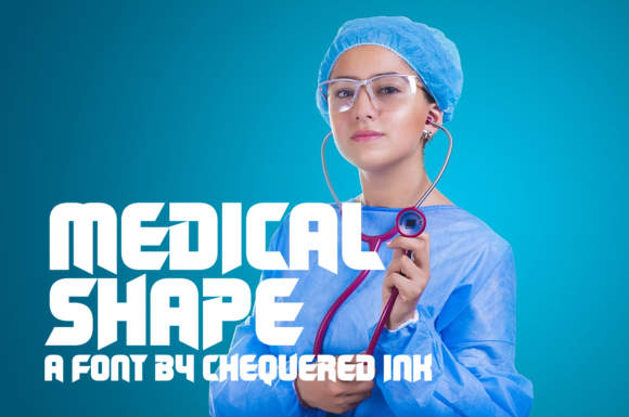 Medical Shape: A Display Font That Elevates Visual Campaigns