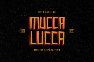 Mucca Lucca: A Fresh Display Font for Vibrant Editorial Design