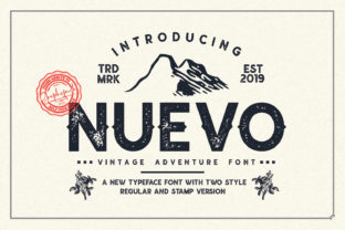 Nuevo Font for Vintage-Inspired Branding