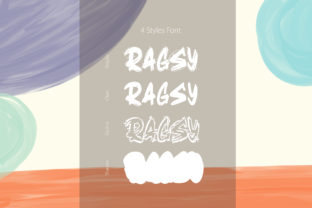 Ragsy: A Playful Display Font for Branding Magic