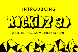 Rockidz 3D for Bold and Whimsical Branding