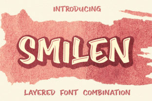 Smilen: A Display Font with Personal Charm for Editorial Projects
