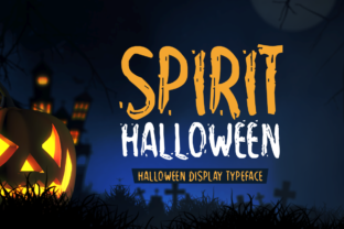 Spirit Halloween Font for Spooky Design Projects