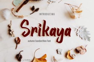 Srikaya Font for Autumn-Themed Branding and Creative Projects