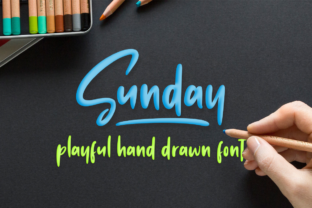Sunday Vibes Font for Modern Branding and Social Media Design