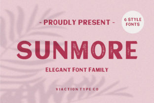 Sunmore Font for Summer-Themed Branding Projects