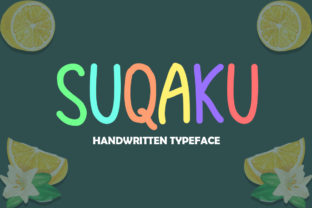 Suqaku Display Font for Web and Digital Creativity